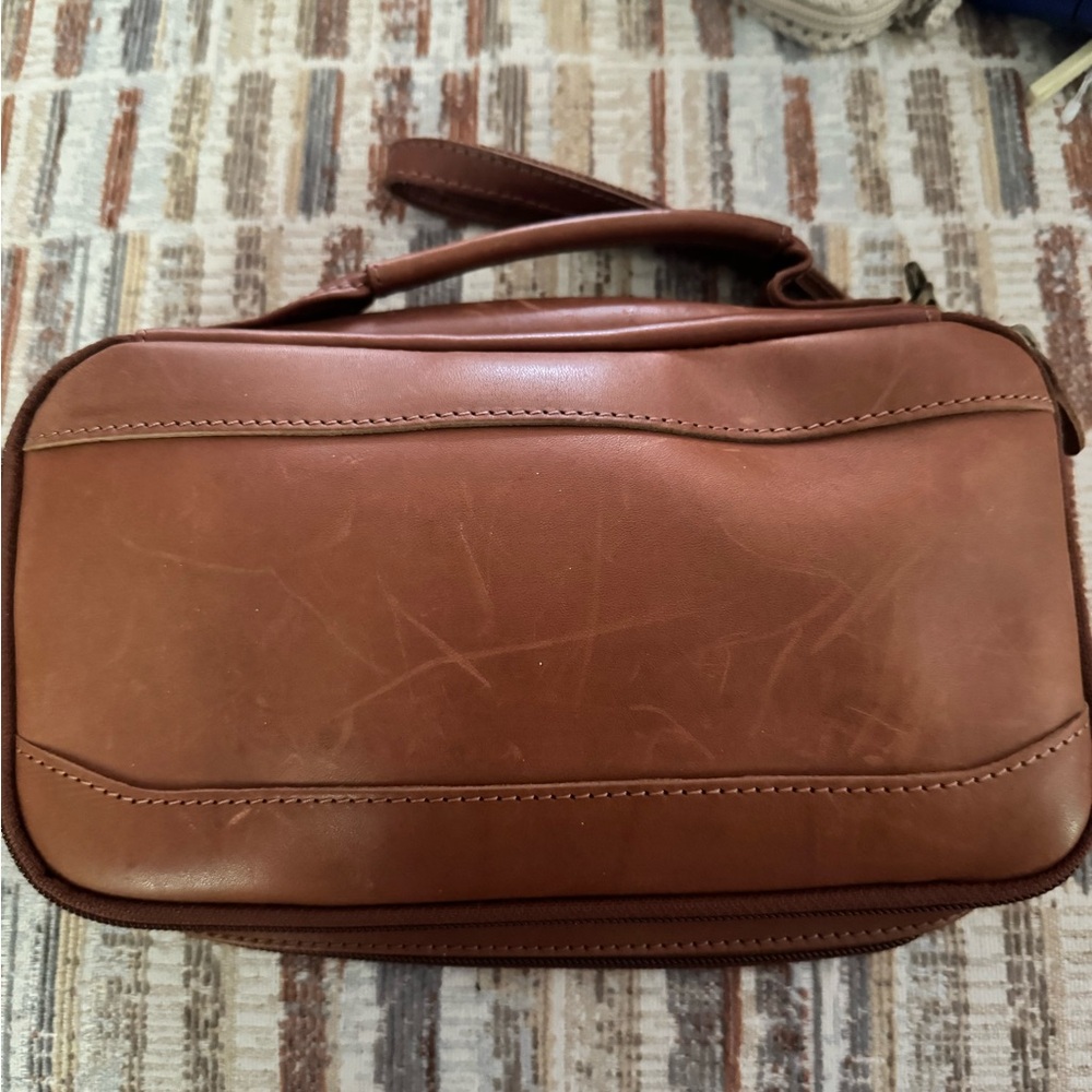 Brown Leather Men's Bag